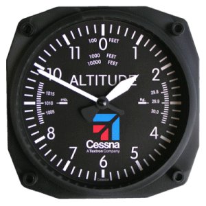 画像: TRINTEC CESSNA ALTINETER WALL CLOCK