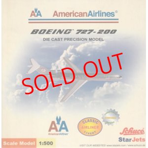 画像: Star Jets 1/500 B727-200　American Airlines　[N6809]　クローム