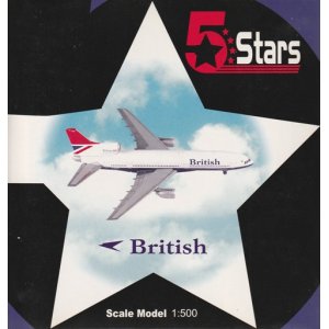 画像: 5 Stars 1/500 L-1011 ブリティッシュ エアツアーズ 旧塗装