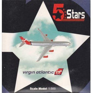 画像: 5 Stars 1/500 A340-300 Virgin Atlantic