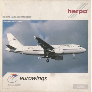画像: herpa 1/200 A319 Eurowings [D-AKNG]