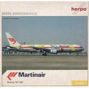 画像: herpa wings 1/400 B767-300 Martinair "Fox Kids" [PH-MCL]