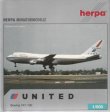 画像1: herpa wings 1/500 B747-100 ユナイテッド "747 Friend Ship" [N4735U]