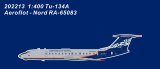 画像: PandaModel  1/400　Aeroflot-Nord    Tu-134A-3    RA-65083    New color