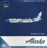 画像: GeminiJets製　1/400　 Alaska Airlines / アラスカ航空 "Xaat Kwaani"/"Salmon People" B737-800S N559AS 