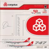 画像: JC WING製　1/400　Cargolux / カーゴルックス航空/カーゴルクス B747-8F LX-VCE  50 Years