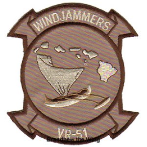 画像: VR-51 "Windjammers" スコードロンパッチ(デザート)