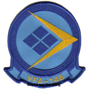 画像: VFA-146 "Blue Diamonds" スコードロンパッチ