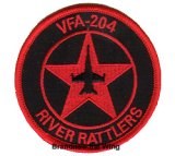 画像: VFA-204 "River Rattlers" 肩丸パッチ