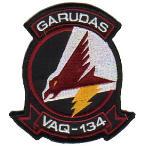 画像: VAQ-134 "Garudas" スコードロンパッチ