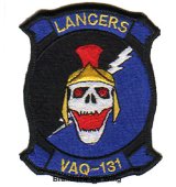 画像: VAQ-131 "Lancers" フライデーパッチ