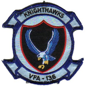 画像: VFA-136 "KnightHawks" スコードロンパッチ