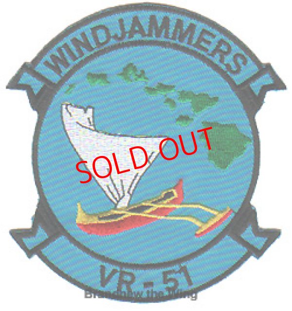 画像1: VR-51 "Windjammers" スコードロンパッチ