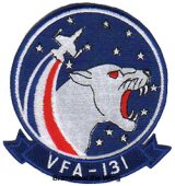 画像: VFA-131 "Wildcats" スコードロンパッチ