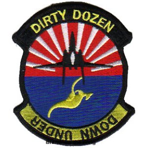 画像: 12FS "Dirty Dozen" DOWN UNDER記念パッチ