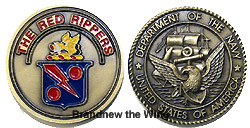 画像1: VFA-11 "Red Rippers" チャレンジコイン