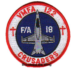 画像1: VMFA-122 "Crusaders" 肩パッチ