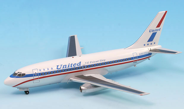 画像1: B737-200 United Airlines - Friend Ship Colors [N9032U]