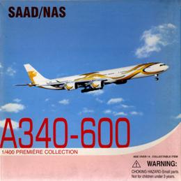 画像1: Dragon Wings 1/400　A340-600 SAAD - National Air Service [VP-CCC]
