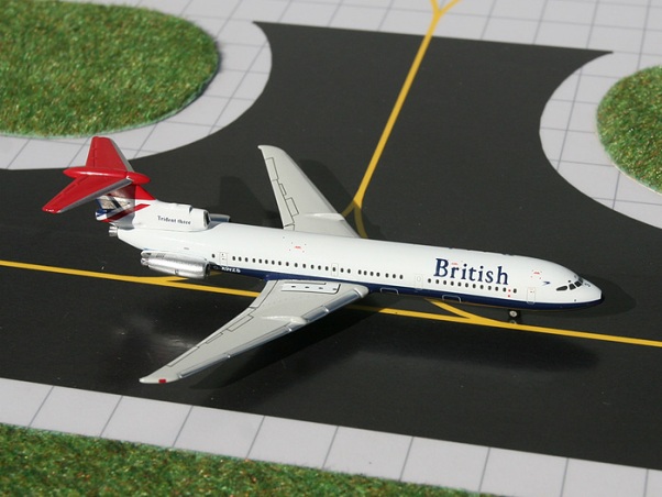 画像1: HS121 Trident 3 British Airways [G-AWZS]