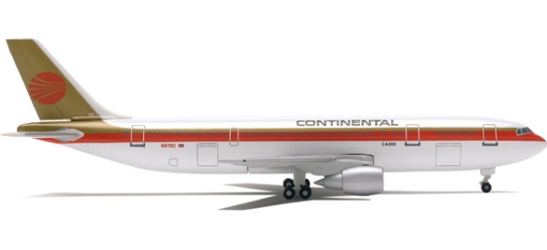 画像2: herpa wings 1/500 A300B4 Continental Airlines [N970C]
