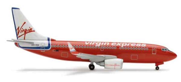 画像2: herpa wings 1/400 B737-300 Virgin Express [OO-VEX]