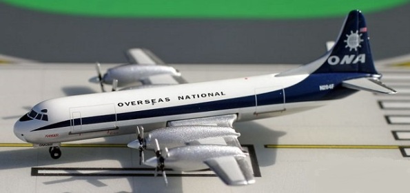 画像2: AeroClassics 1/400　L-188F Overseas National Airways (ONA) [N284F]