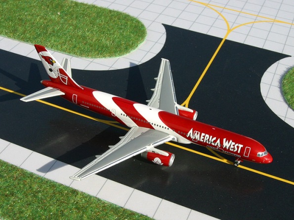 画像1: B757-200 America West Airlines "Arizona Cardinals theme plane" [N908AW]