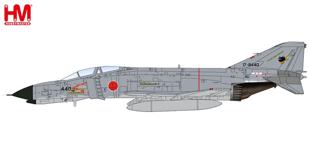 ホビーマスター 1/72 航空自衛隊 F-4EJ改 ファントムⅡ 第301飛行隊 17 