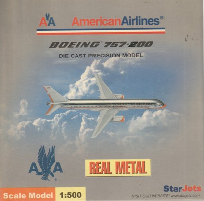 画像1: Star Jets 1/500 B757-200　American Airlines　[N679AN]　特別塗装