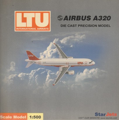 画像1: Star Jets 1/500 A320 LTU [D-ALTB]