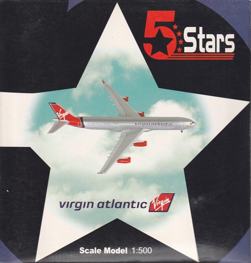 画像1: 5 Stars 1/500 A340-300 Virgin Atlantic
