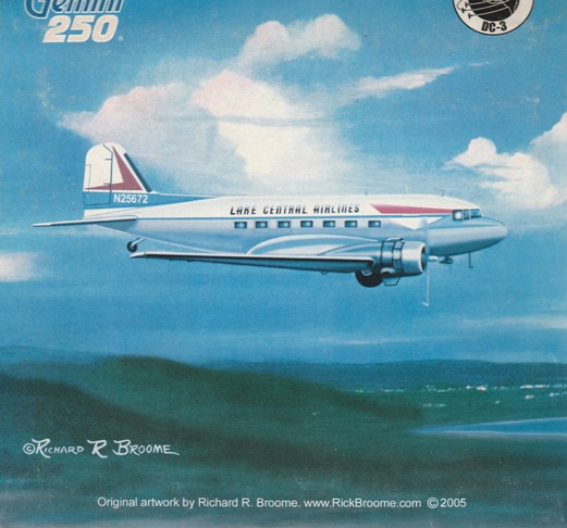 画像1: Gemini250　DC-3　LAKE CENTRAL AIRLINES