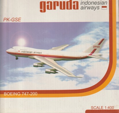 B747-200 ガルーダインドネシア航空 ［PK-GSE］ - パイロットショップ
