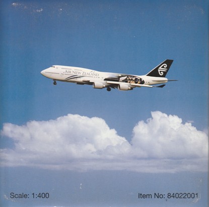 画像1: B747-400　Air New Zealand ”ALL BLACK”［ZX-NBW ］