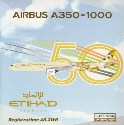 画像1: Phoenix製  1:400　  Etihad Airway scelebrating UAEs 50th National Day A350-1000 [A6-XWB]