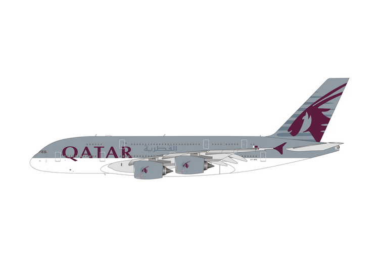 画像1: Phoenix 1/400　 Qatar A380 [A7-APG]