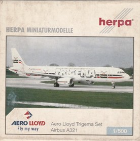 画像2: herpa wings 1/500 Aero Lloyd A321 [D-ALAK] & McDonnell Douglas MD-83 [D-ALLE] ２機セット