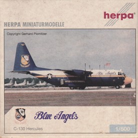 画像1: herpa wings 1/500 Lockheed C-130 Hercules "Blue Angels"