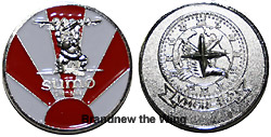 画像1: VMGR-152 "Sumo" チャレンジコイン