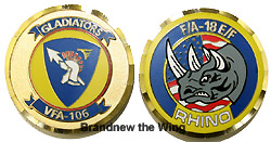 画像1: VFA-106 "Gladiators" チャレンジコイン