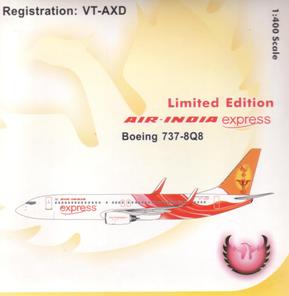 画像1: Phoenix 400 1/400 B737-800 AIR INDIA express [VT-AXD]